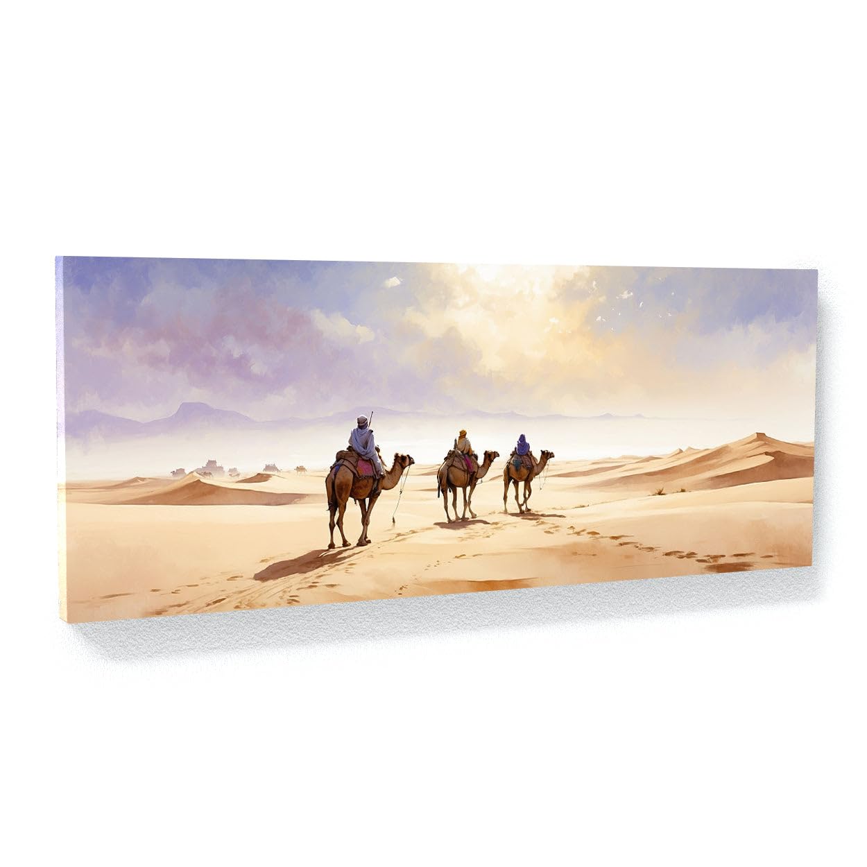 Amazon.com: Sense Canvas Camel Deserts Endless Voyage 34 Canvas